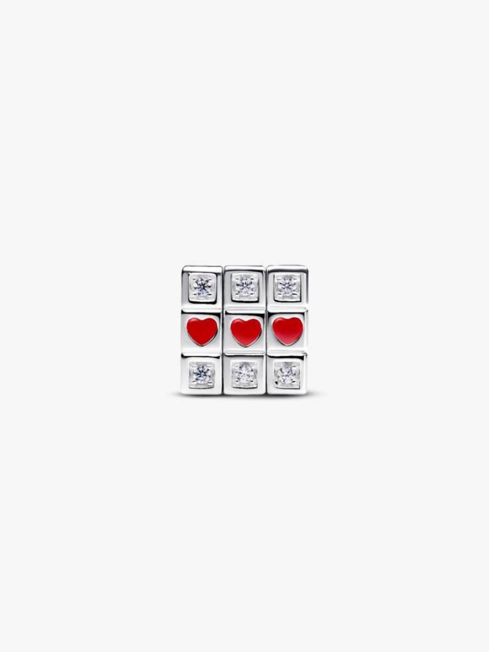 PANDORA Moveable Toy Rubik's Cube Love Charm 925 New in Pandora Pouch - Picture 3 of 3